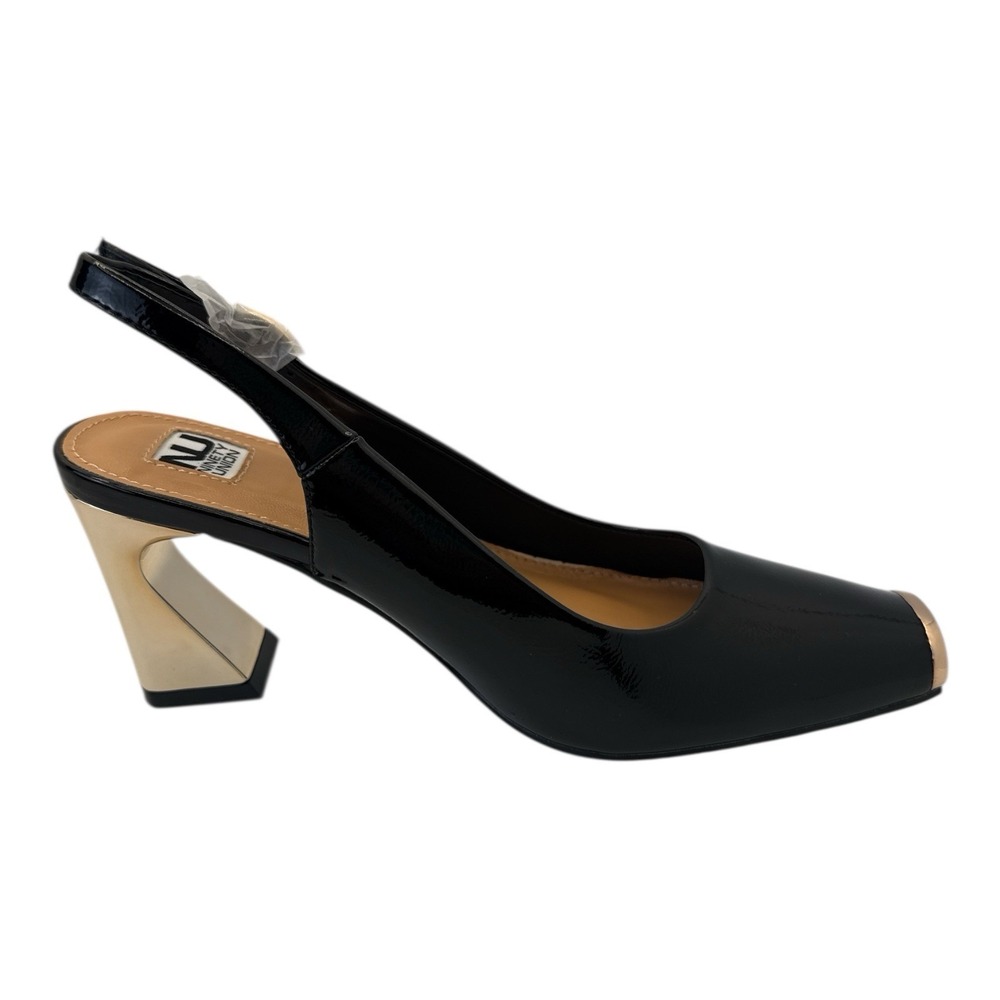 Ninety Union Women's Loraine Classic Black Pumps Heels Dress Shoes,‎ Size 7